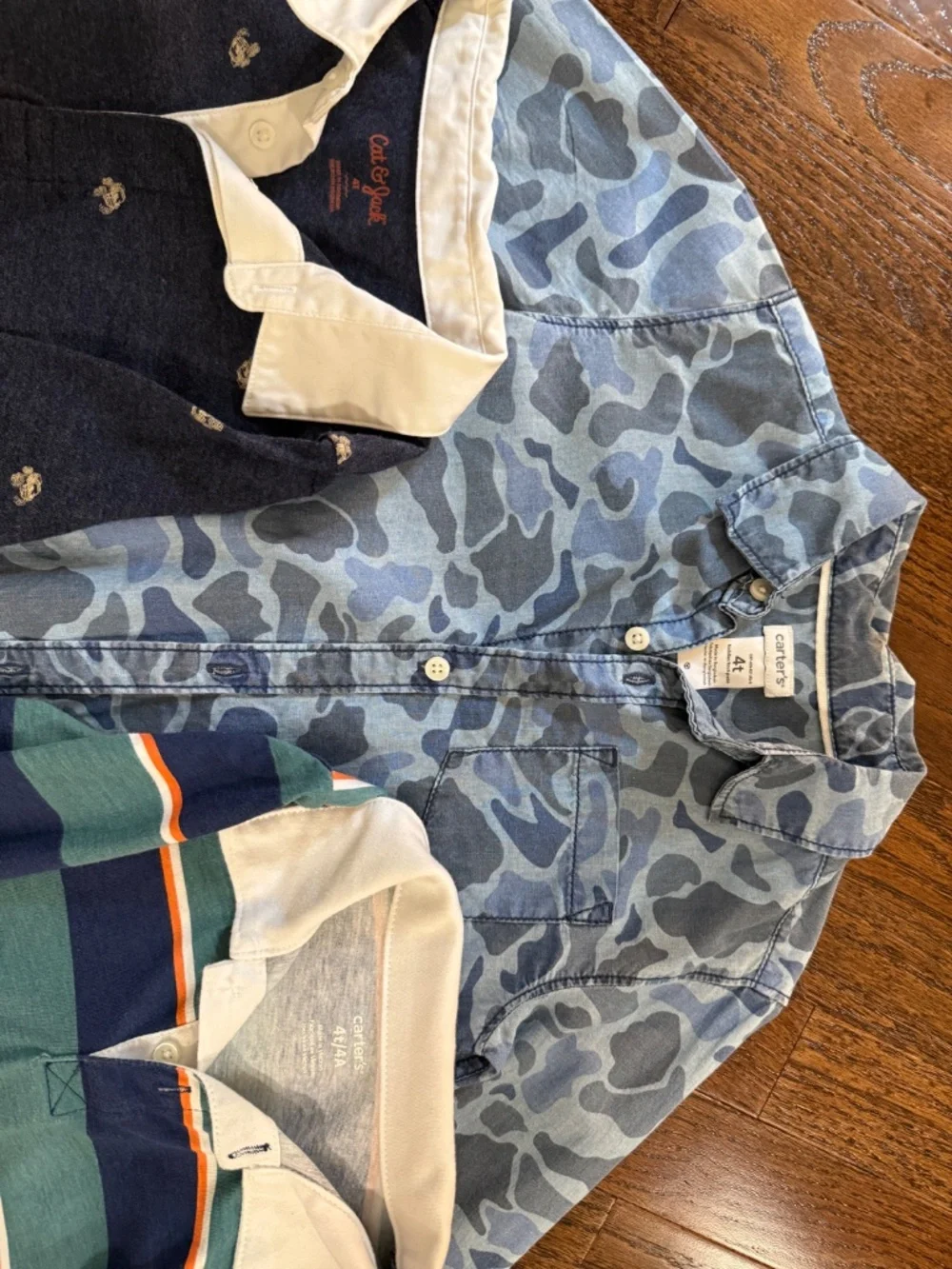 Three Long Sleeve Shirts - Size 4T